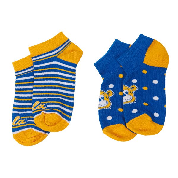 UCLA 2 Pack Stripes and Dots Socks